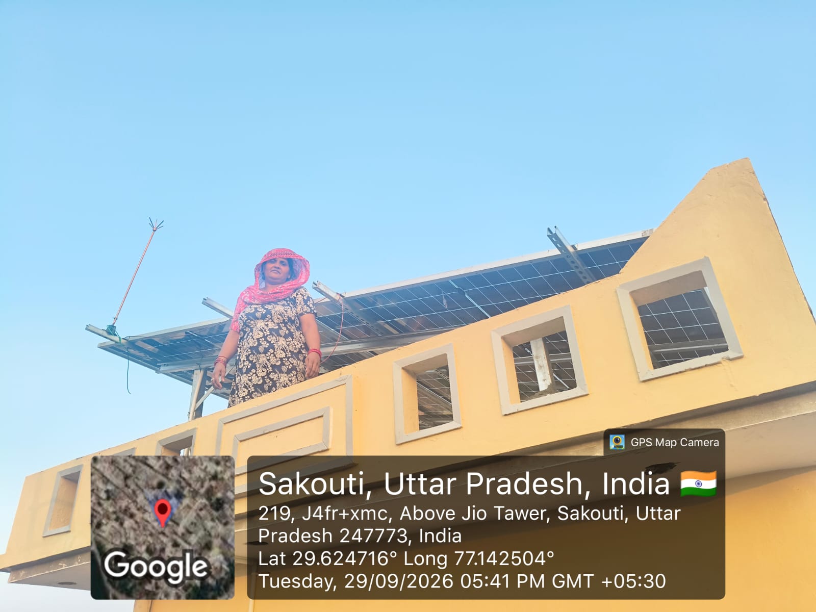Solar panel installation project 2