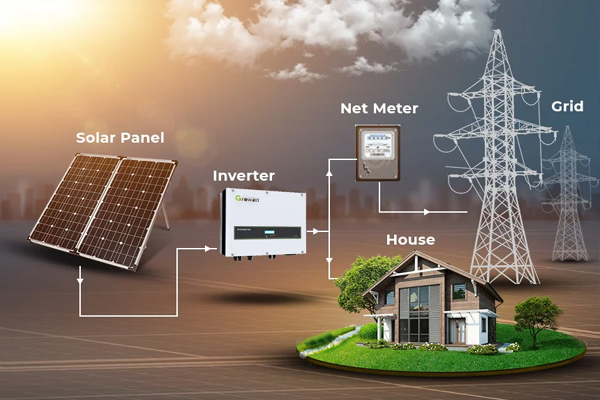 On Grid Rooftop Solar System